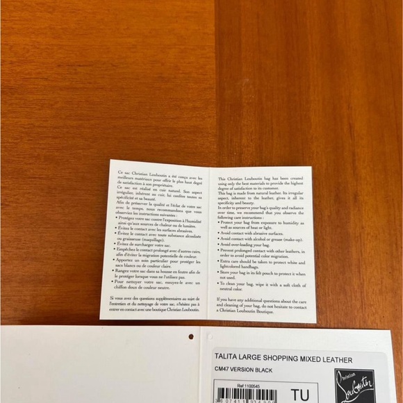 Christian Louboutin Talia Spiked Large Tote - Picture 4 of 4